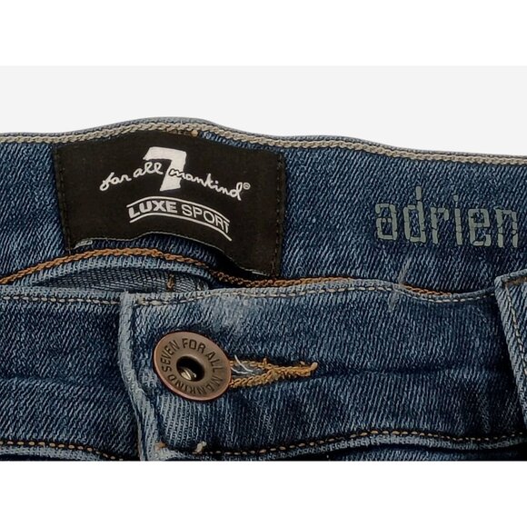 7 For All Mankind Jeans Mens 36 Luxe Sport Adrien Skinny Stretch Denim Pants 36x - Picture 3 of 11